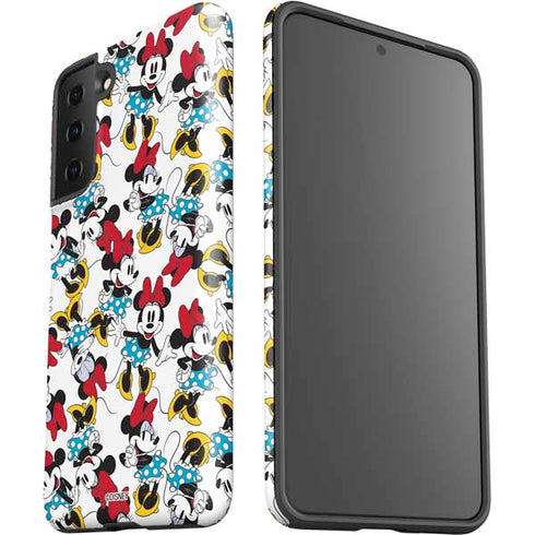 Disney Minnie Mouse Rockin Minnie Pattern Galaxy S21 FE Pro Case