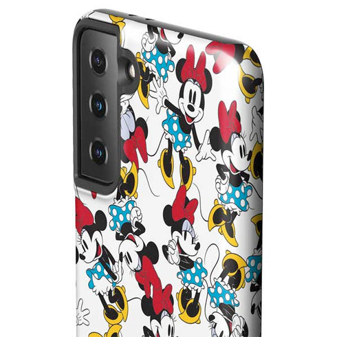 Disney Minnie Mouse Rockin Minnie Pattern Galaxy S21 Plus 5G Pro Case