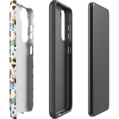 Disney Minnie Mouse Rockin Minnie Pattern Galaxy S21 Plus 5G Pro Case