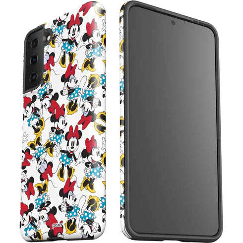 Disney Minnie Mouse Rockin Minnie Pattern Galaxy S21 Plus 5G Pro Case