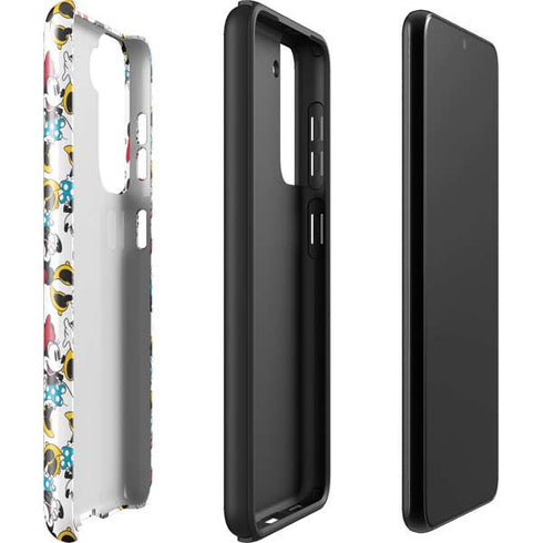 Disney Minnie Mouse Rockin Minnie Pattern Galaxy S22 Pro Case