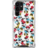Disney Minnie Mouse Rockin Minnie Pattern Galaxy S22 Ultra Clear Case