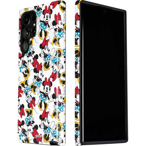 Disney Minnie Mouse Rockin Minnie Pattern Galaxy S22 Ultra Pro Case