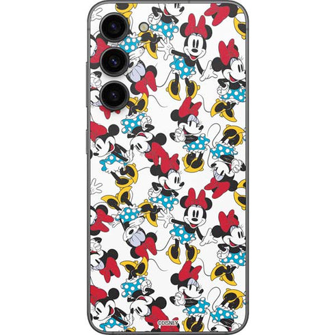 Disney Minnie Mouse Rockin Minnie Pattern Galaxy S23 Plus Skin