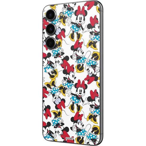 Disney Minnie Mouse Rockin Minnie Pattern Galaxy S23 Plus Skin