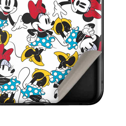 Disney Minnie Mouse Rockin Minnie Pattern Galaxy Z Flip Skin