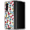 Disney Minnie Mouse Rockin Minnie Pattern Galaxy Z Fold4 5G Clear Case