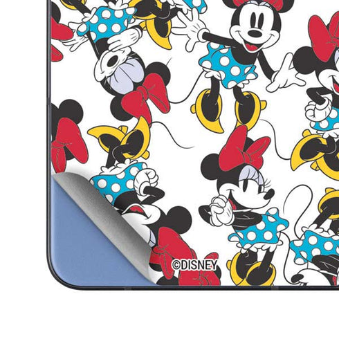 Disney Minnie Mouse Rockin Minnie Pattern Galaxy Z Fold5 5G Skin