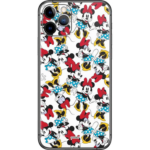 Disney Minnie Mouse Rockin Minnie Pattern iPhone 11 Pro Skin