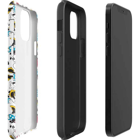 Disney Minnie Mouse Rockin Minnie Pattern iPhone 12 Impact Case