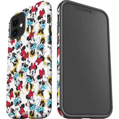 Disney Minnie Mouse Rockin Minnie Pattern iPhone 12 Impact Case