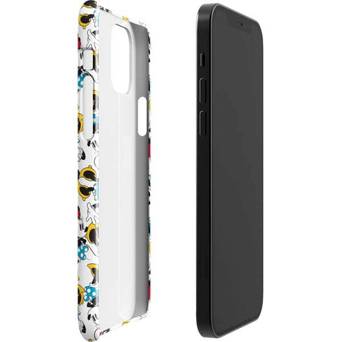 Disney Minnie Mouse Rockin Minnie Pattern iPhone 12 Mini Lite Case