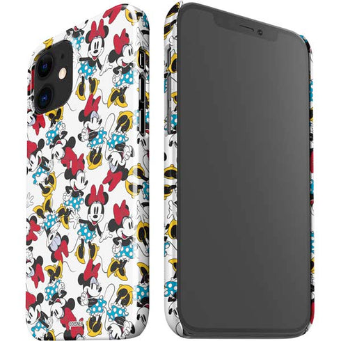 Disney Minnie Mouse Rockin Minnie Pattern iPhone 12 Mini Lite Case