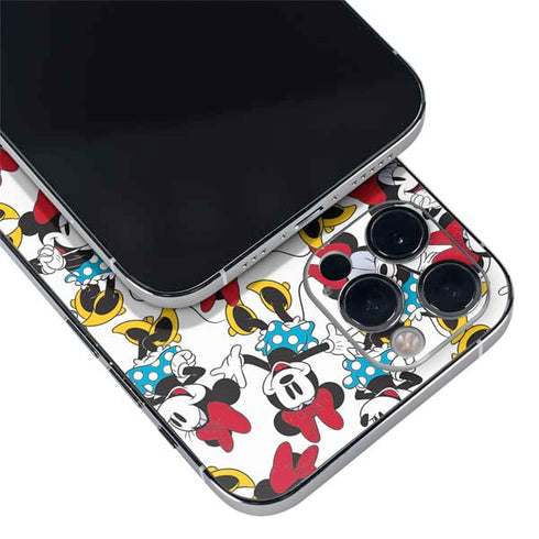 Disney Minnie Mouse Rockin Minnie Pattern iPhone 12 Pro Max Skin