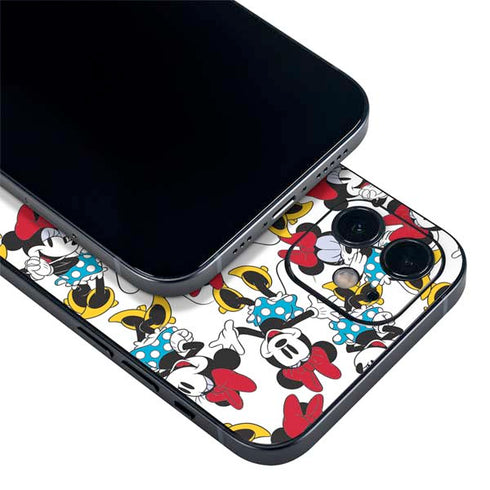 Disney Minnie Mouse Rockin Minnie Pattern iPhone 12 Skin