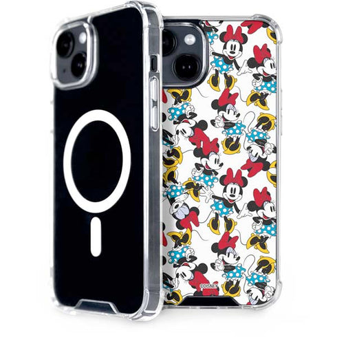 Disney Minnie Mouse Rockin Minnie Pattern iPhone 13 MagSafe Case