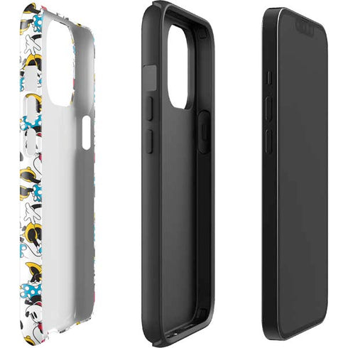Disney Minnie Mouse Rockin Minnie Pattern iPhone 13 Pro Max Impact Case