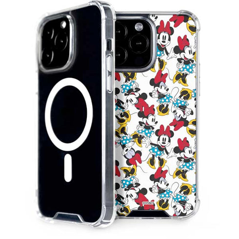 Disney Minnie Mouse Rockin Minnie Pattern iPhone 13 Pro Max MagSafe Case