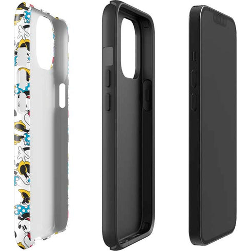 Disney Minnie Mouse Rockin Minnie Pattern iPhone 14 Plus Impact Case