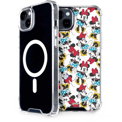 Disney Minnie Mouse Rockin Minnie Pattern iPhone 14 MagSafe Case