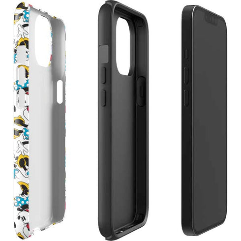 Disney Minnie Mouse Rockin Minnie Pattern iPhone 14 Impact Case