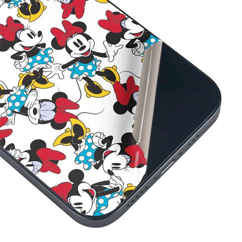 Disney Minnie Mouse Rockin Minnie Pattern iPhone 14 Plus Skin
