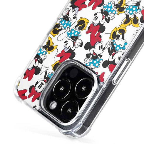 Disney Minnie Mouse Rockin Minnie Pattern iPhone 14 Pro Max MagSafe Case