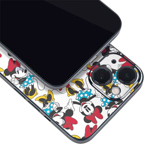 Disney Minnie Mouse Rockin Minnie Pattern iPhone 14 Skin