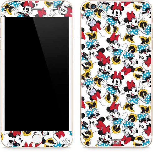 Disney Minnie Mouse Rockin Minnie Pattern iPhone 6/6s Plus Skin