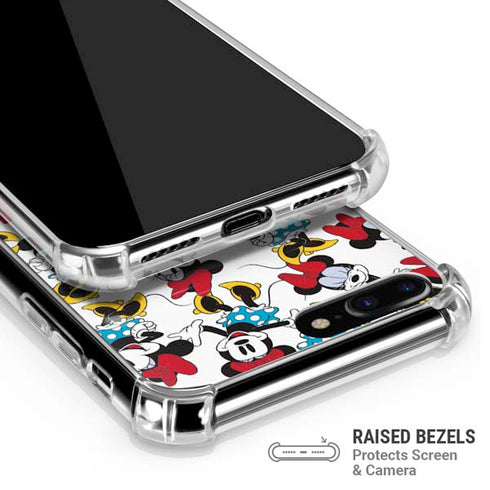 Disney Minnie Mouse Rockin Minnie Pattern iPhone 7/8 Plus Clear Case