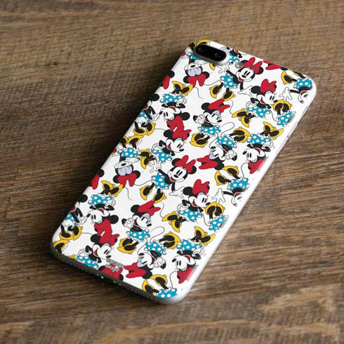 Disney Minnie Mouse Rockin Minnie Pattern iPhone 7 Plus Skin