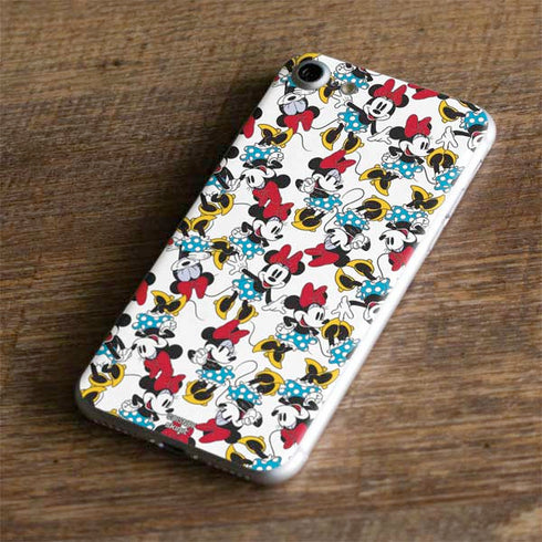 Disney Minnie Mouse Rockin Minnie Pattern iPhone 7 Skin