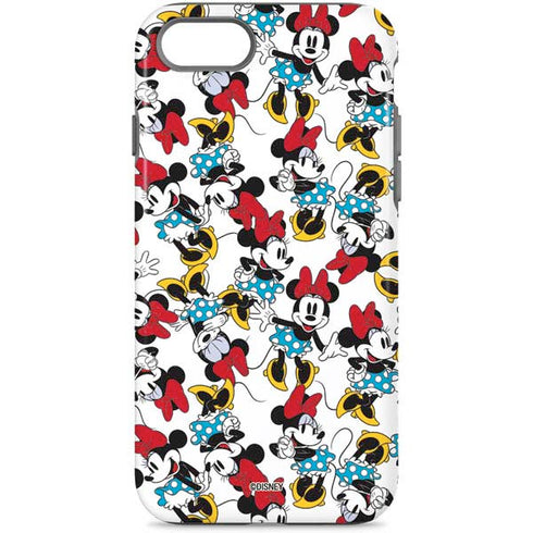 Disney Minnie Mouse Rockin Minnie Pattern iPhone 8 Pro Case