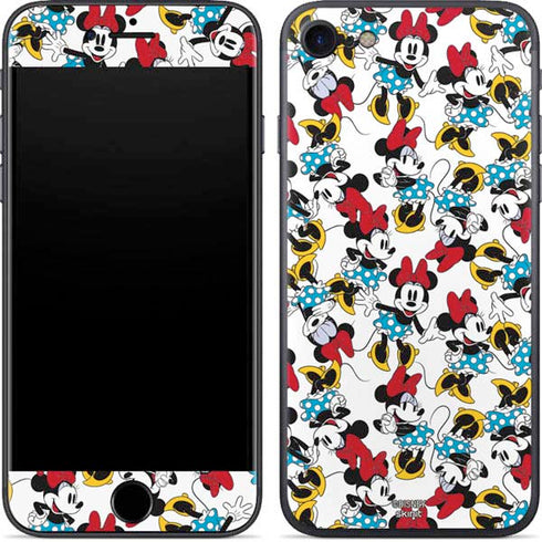 Disney Minnie Mouse Rockin Minnie Pattern iPhone 8 Skin