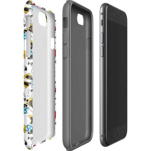 Disney Minnie Mouse Rockin Minnie Pattern iPhone SE (2nd & 3rd Gen) Pro Case
