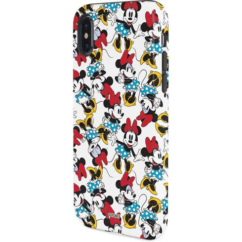 Disney Minnie Mouse Rockin Minnie Pattern iPhone X Pro Case
