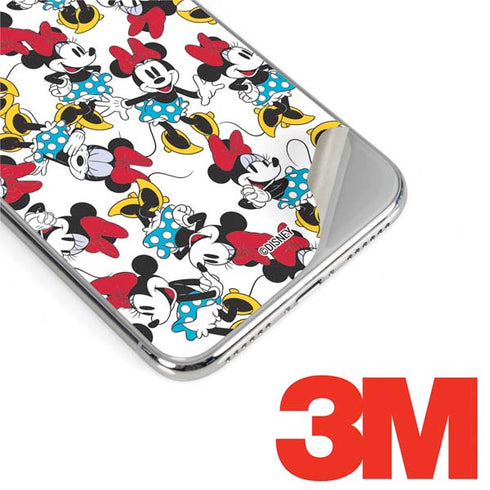 Disney Minnie Mouse Rockin Minnie Pattern iPhone XS Skin