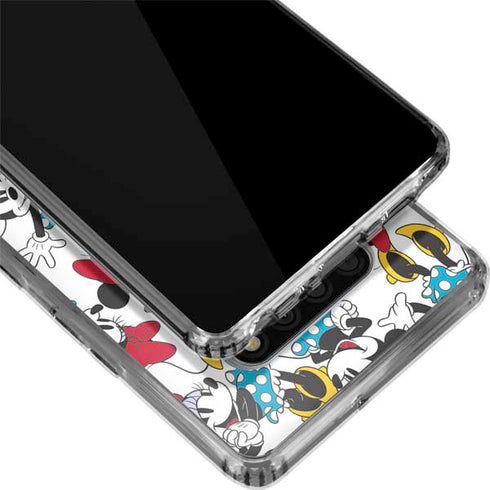 Disney Minnie Mouse Rockin Minnie Pattern LG Stylo 6 Clear Case