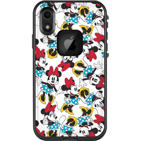 Disney Minnie Mouse Rockin Minnie Pattern LifeProof Fre iPhone Skin
