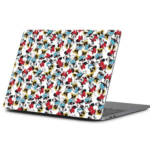 Disney Minnie Mouse Rockin Minnie Pattern Apple MacBook Pro 13-inch Skin