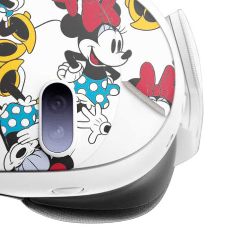 Disney Minnie Mouse Rockin Minnie Pattern Meta Quest 3 Skin