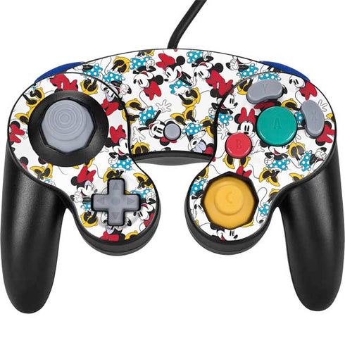 Disney Minnie Mouse Rockin Minnie Pattern Nintendo GameCube Controller Skin