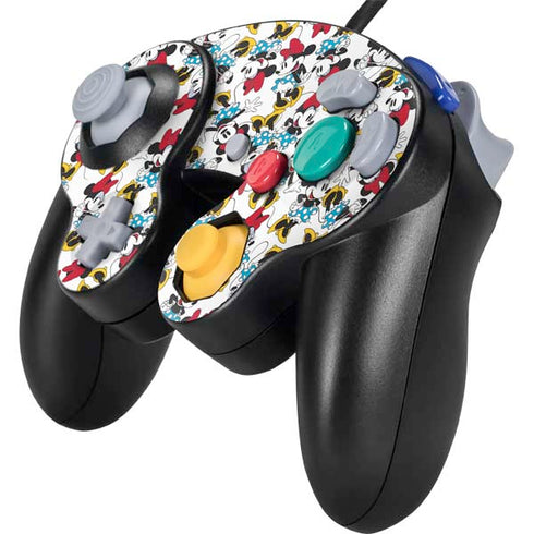 Disney Minnie Mouse Rockin Minnie Pattern Nintendo GameCube Controller Skin