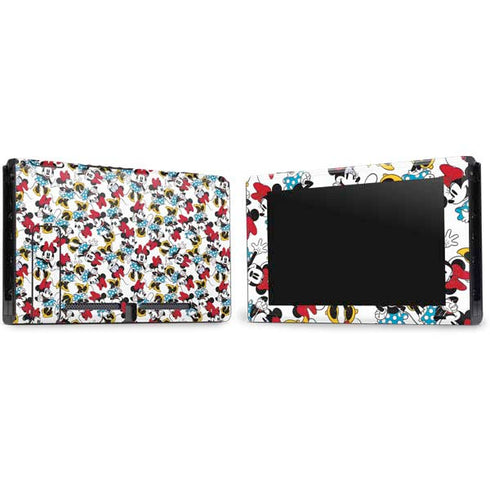 Disney Minnie Mouse Rockin Minnie Pattern Nintendo Switch Bundle Skin