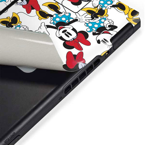 Disney Minnie Mouse Rockin Minnie Pattern Nintendo Switch Bundle Skin