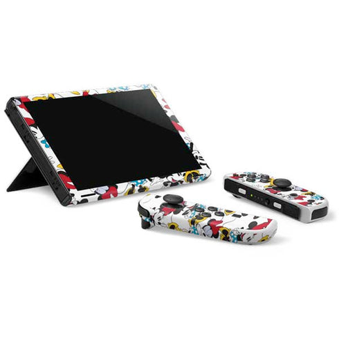 Disney Minnie Mouse Rockin Minnie Pattern Nintendo Switch OLED (2021) Skin