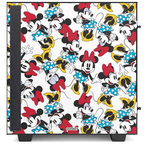Disney Minnie Mouse Rockin Minnie Pattern NZXT H510 Compact ATX Mid-Tower Case Skin
