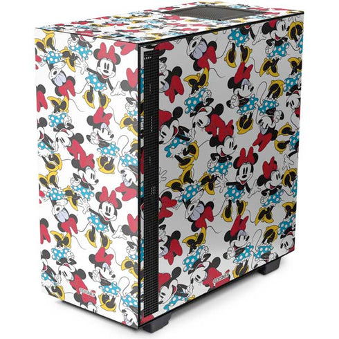 Disney Minnie Mouse Rockin Minnie Pattern NZXT H510 Compact ATX Mid-Tower Case Skin