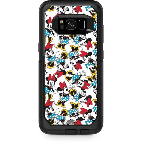 Disney Minnie Mouse Rockin Minnie Pattern Otterbox Commuter Galaxy Skin