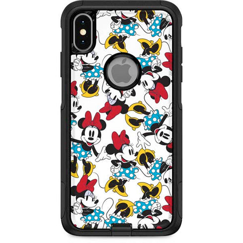 Disney Minnie Mouse Rockin Minnie Pattern Otterbox Commuter iPhone Skin